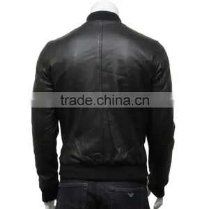 Turkey Bomber Leather Jacket thumbnail-2