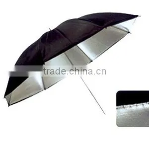 Studio Umbrella Reflector Silver and Black Photo Umbrella thumbnail-1