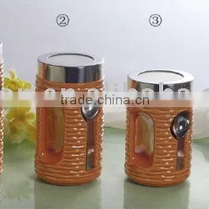 Ceramic Food Storage Canister thumbnail-1