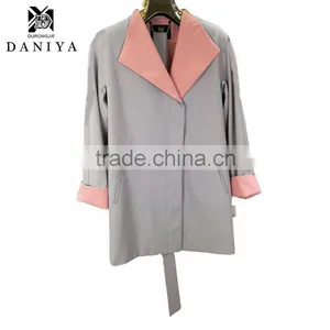 YMYD-7716 Womens Fashion Clothing Spring Summer New Arrival Plus Size Women Clothing Female Loose Casual Coats And Jackets thumbnail-1