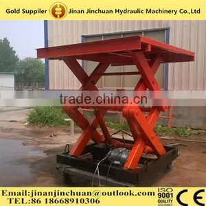 Customized Promotional Scissor Car Lift,stationary Hydraulic Scissor Lift Table thumbnail-5
