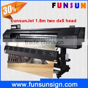 Best Price Funsunjet 6ft Large Format Vinyl Sublimation Printer Multicolor Printing Machine thumbnail-1
