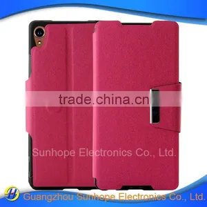 pu Leather Wallet Case Flip Cover for Xperia Z4 Z3+ Plus E6553 thumbnail-1