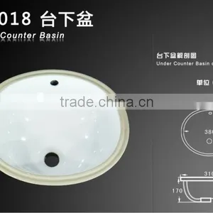 Factory Hot Sale Child Under Counter Mounting Basin thumbnail-4