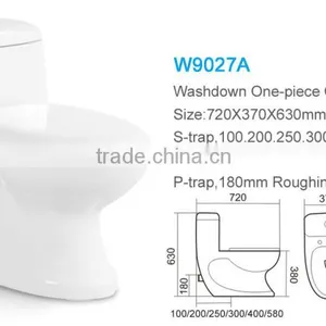 W9027 China Toilet Supplier Washdown Toilet wc Ceramic Toilet thumbnail-2