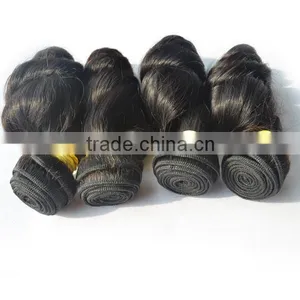 High Quality 7A Peruvian Loose Wave Weft ,100% Human Virgin Hair Wholesale Price thumbnail-2