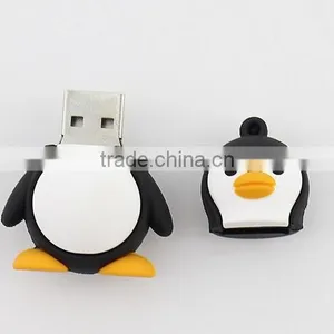 Lovely Pvc Penguin Usb Flash Drive thumbnail-1