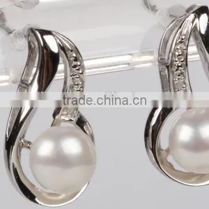 Wholesale New Fashion Latest Style Pearl Earrings Earring Backs thumbnail-3