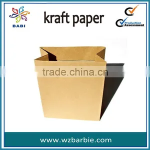 Kraft Grocery Bag for Food Packaging thumbnail-1