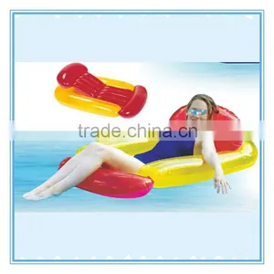 PVC Inflatable Lounge, Floating Rest Lounge Bed thumbnail-1