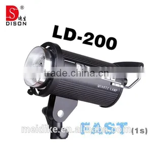 Dison Mini Type 200W LED Studio Light With Ring Flash, Digital Led Video Camera Light thumbnail-1