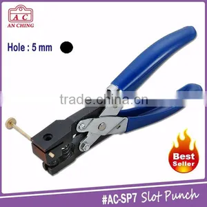 Round Shape Popular Sheet Metal Hole Punch Hang Tag Machine thumbnail-1