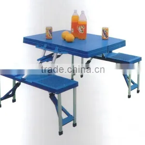 2015 Hot Sales ABS Plastic Folding Picnic Table thumbnail-1