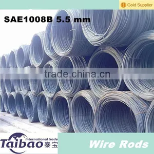 SAE 1008B 5.5 mm Steel ms Wire Rod thumbnail-1