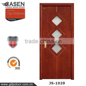 China Supplier New Fashion Design Interior Frosted Shatterproof Glass Bathroom Door for Home Decoration thumbnail-4
