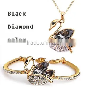 Cheap Crystal Diamond Necklace, Wholesale Costume Jewellery, European Fashion Jewellery thumbnail-2