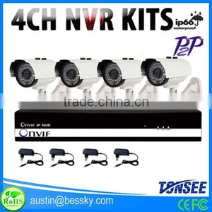 Cheapest 4CH POE H.264 NVR IP Camera thumbnail-1