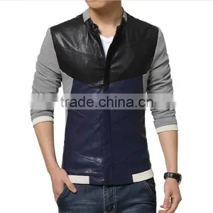Genuine Textured Leather Jacket thumbnail-4