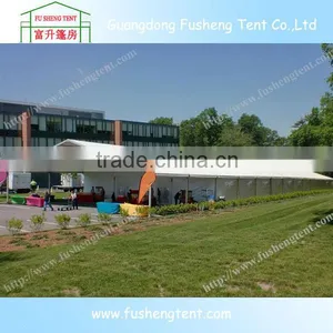 15m Fire Resistant Clear Roof Exhibition Tent thumbnail-1