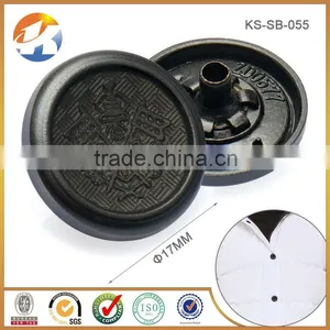 Nice Designer Custom Black Coat Metal Buttons For Sales thumbnail-1