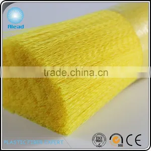 Shiny Yellow Crimped PP Synthetic Bristle for Clothes Washing Brush or Shoe Brush thumbnail-2
