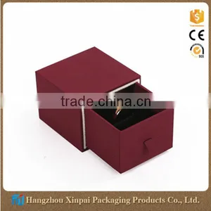 Custom Packaging Paper Cardboard Jewelry Ring Box With Drawer thumbnail-1
