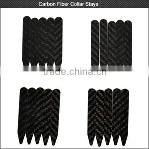 High Quality Dress Shirt Stay Stiffener Carbon Fiber Metal Collar Stays or Elegent Garment Accessory Collar Bone thumbnail-3