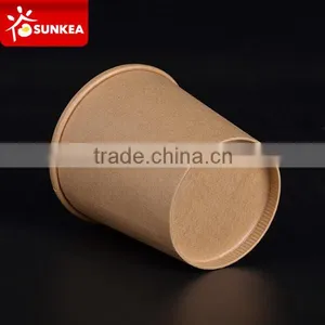 Disposable Kraft Paper Take Away 12 oz Soup Container thumbnail-5
