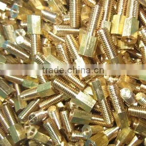 China Cnc Machining Fasteners Hexagonal Brass Fitting Quick Connects thumbnail-1