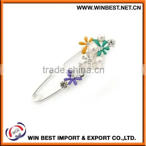 Hot Selling 2015 Costume Jewellery Trendy Brooches, Fancy Safety Pins thumbnail-1