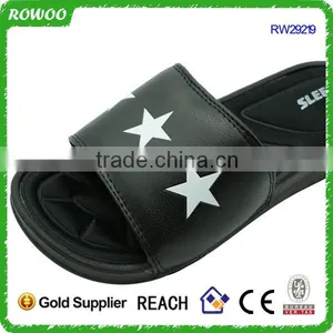Pu Upper Casual Slippers Mens Sandals Flip Flops Memory Foam Summer Slipper thumbnail-2