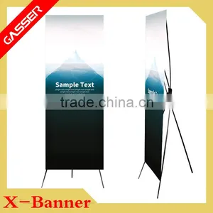 Hot Sales Korean Style X Banner Stand for Promote Advertising thumbnail-1