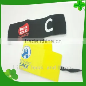 Polyester and Elastic Thread Material Soccer Captain Armband thumbnail-5