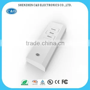 RF Remote Control Curtain Motor Transmitter / Transmitter Tracker,electric Curtain Wireless Remote Transmitter thumbnail-2