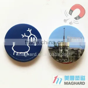 Magnetic Fridge Opener Magnetic Promotion Gift Round Opener thumbnail-1