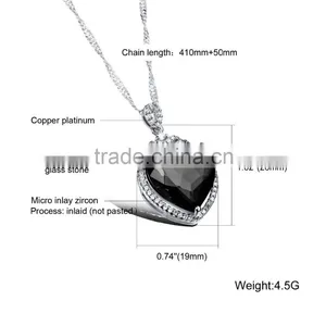 Wholesale Fashion Jewelry Accessories Big Stone Galaxy Necklace for Women thumbnail-6