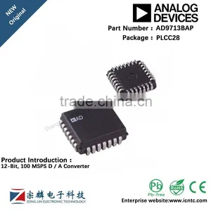 Genuine Original AD9713BAP PLCC28 PLCC28 AD9713 DAC thumbnail-1
