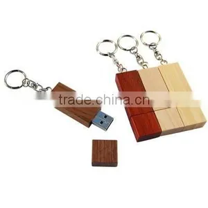 Cheap Natural Wood USB Flash Disk 1GB 4G 8G,printed Logo thumbnail-1