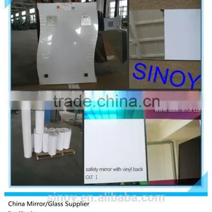 3MM 4MM 5MM Safety Dance Studio Mirror Glass /safety Vinyl Back With Double Coated Paint thumbnail-5