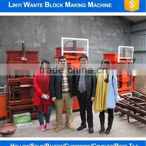 WT2-10 no Fire Soil Hydraulic Concrete Brick Making Machine Price thumbnail-1