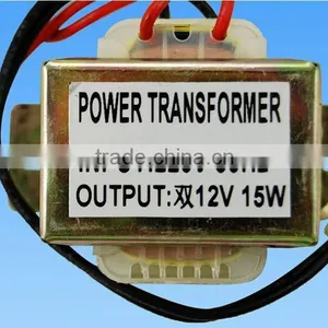 12V Dual EI Transformer thumbnail-1