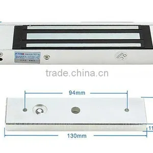 Wooden Door and Glass Door 12V Safe Electromagnetic Lock With 2 Lines and Time Delay thumbnail-3