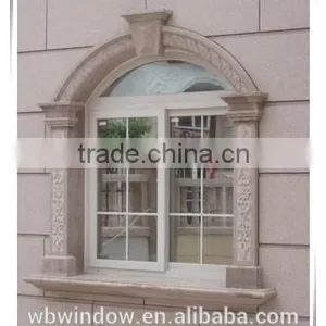 UPVC/PVC Attractive Design Sliding Window With Grill thumbnail-3