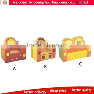 Lovely PU Animal Shape Chair Long Kids Sofa thumbnail-1