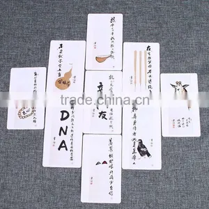 Best Selling for Matte Customized Playing Cards Desktop Game Cards Custom Design Paper Playing Cards --DH20614 thumbnail-2
