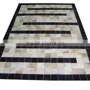 Hair-On Cowhide Leather Carpet PL-353 thumbnail-1