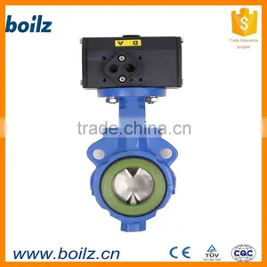 Stainless Steel Sanitary Pneumatic Butterfly Valve Flanged Butterfly Valve Manufacturer thumbnail-2