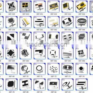 Custom Enamel Logo Round Cufflink,Custom Enamel Cufflinks thumbnail-3