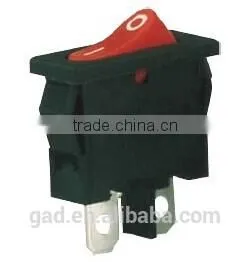 CNGAD 2 Pins 3A 250V Electrical Rocker Switch(KCD7 Rocker Switch,mini Boat Switch)(KCD7-101) thumbnail-1