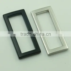 Manufacturing Zamak Cheap Metal Rectangle Belt Buckle 38mm for Bags thumbnail-6